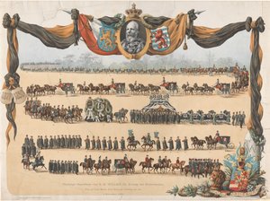 Funeral Solene de H.M. Willem III, Rei dos Países Baixos (...) 4 de dezembro de 1890 (título no objeto) de Emrik and Binger