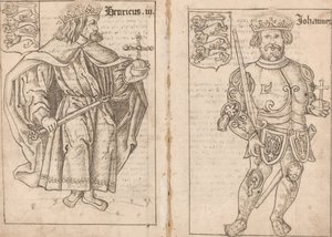 Rei João [lado direito] de English 16th Century