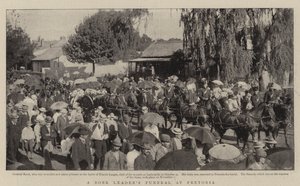Um Boer Leaders Funeral em Pretoria de English Photographer