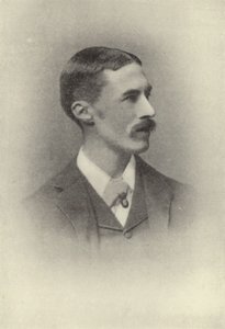 A E Housman, em Londres 1896 (foto a p/b) de English Photographer