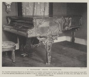 Um piano de cauda bonito de English Photographer