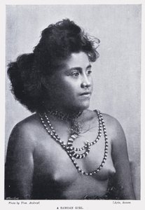 Uma menina samoana de English Photographer