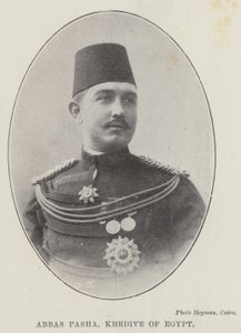 Abbas Pasha, quediva do Egito de English Photographer