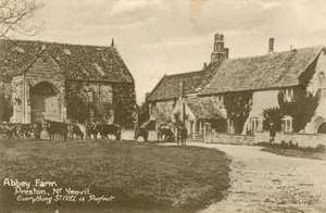 Abbey Farm em Preston perto de Yeovil. Postal enviado em 1913. de English Photographer