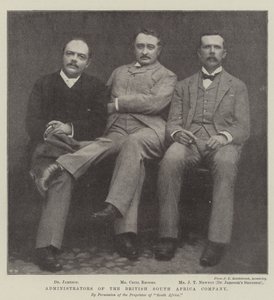 Administradores da Companhia Britânica da África do Sul de English Photographer