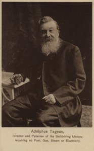Adolphus Tagnon, inventor de motores autodrenados de English Photographer