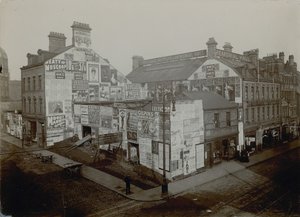 Publicidade em casas, Londres de English Photographer