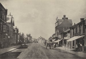 Aldeburgh, High Street (foto a p/b) de English Photographer