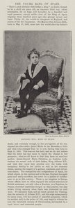 Alfonso XIII, rei da Espanha de English Photographer