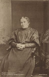 Alison Cunningham, enfermeira de infância de Robert Louis Stevensons de English Photographer