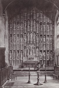 Capela da Faculdade All Souls, The Reredos de English Photographer