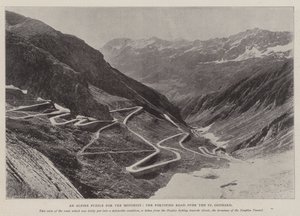 Um enigma alpino para o motorista, a estrada fortificada sobre o St Gothard de English Photographer