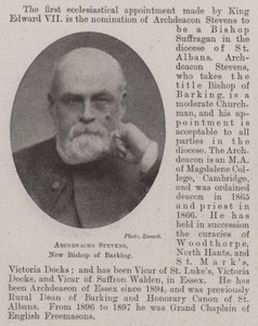 Archdeacon Stevens, novo bispo de Barking de English Photographer