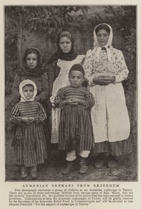 Órfãos armênios de Erzeroum de English Photographer