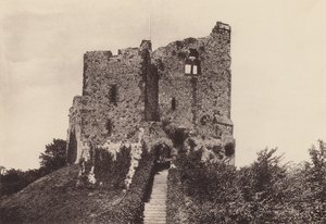 Arundel: The Castle Keep (foto p/b) de English Photographer