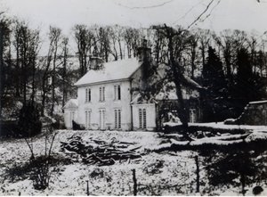 Asham House perto de Beddingham em East Sussex de English Photographer