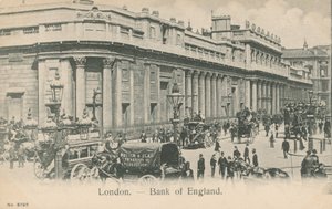 Banco da Inglaterra, Londres de English Photographer