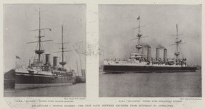 Belleville v Scotch Boilers, a corrida de testes entre os cruzadores de Spithead até Gibraltar de English Photographer