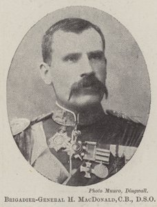 Brigadeiro-general H MacDonald, CB, DSO de English Photographer