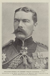 Brigadeiro-general Sir Herbert Horatio Kitchener, KCMG de English Photographer