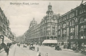 Brompton Road, em Londres de English Photographer