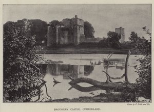Castelo de Brougham, Cumberland de English Photographer