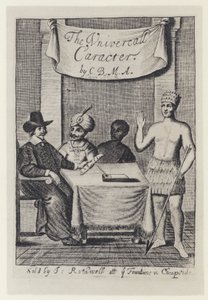 C Beck, The Vniversall Caracter, I Rothwell 1657 (foto a p/b) de English Photographer