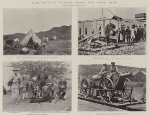 Cenas de campanha do lado do Boer