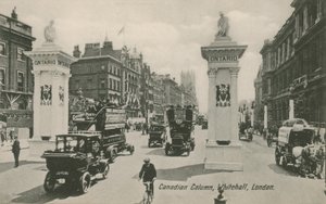 Coluna canadense, Whitehall, Londres de English Photographer