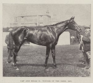 Cap e Bells II, vencedor dos carvalhos, 1901 de English Photographer