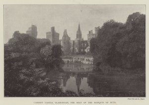 Castelo de Cardiff, Glamorgan, a sede do Marquês de Bute de English Photographer