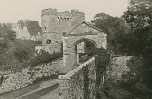 Castelo de Carisbrooke, Ilha de Wight de English Photographer