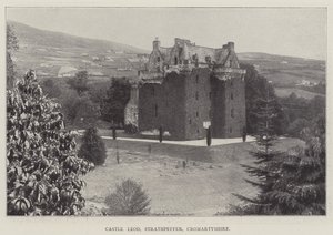 Castelo Leod, Strathpeffer, Cromartyshire de English Photographer