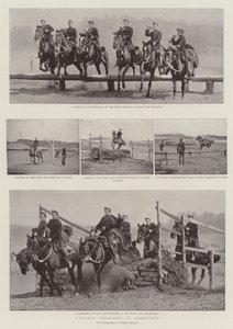 Exercícios de cavalaria em Aldershot