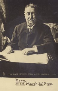 Cecil John Rhodes de English Photographer