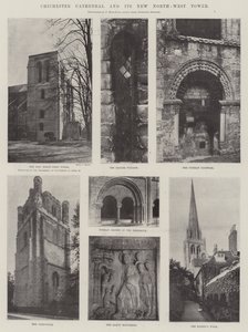 Catedral de Chichester e sua nova torre noroeste