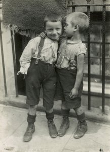 Pobreza infantil, Londres de English Photographer