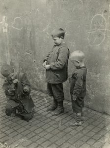 Pobreza infantil, Londres de English Photographer
