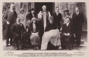 Batismo de George Henry Hubert Lascelles de English Photographer