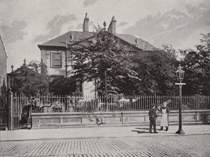 Christopher Norths Early Home, Paisley de English Photographer