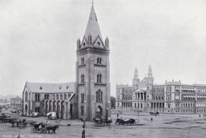 Praça da Igreja, Pretória (foto a p/b) de English Photographer