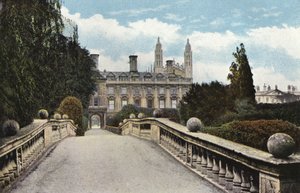 Clare College e Bridge de English Photographer