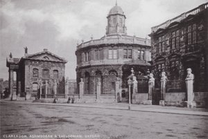 Clarendon, Ashmodean e Sheldonian, Oxford de English Photographer