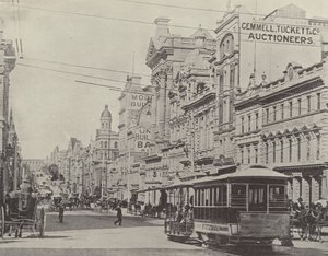 Collins Street, Melbourne de English Photographer