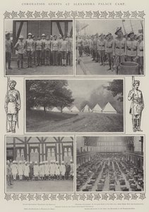 Coroação Convidados no Alexandra Palace Camp