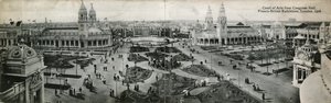 Tribunal das Artes do Congresso Municipal, Exposição Franco-Britânica, Londres, 1908 de English Photographer