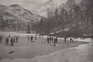 Curling na Birnam de English Photographer