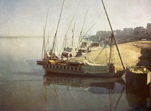 Alvorada em Luxor, Egipto. de English Photographer