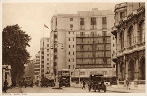 Dorchester Hotel, Park Lane, Londres (foto a p/b) de English Photographer