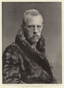 Dr. Fridtjof Nansen, o Arctic Explorer, agora em visita a este país